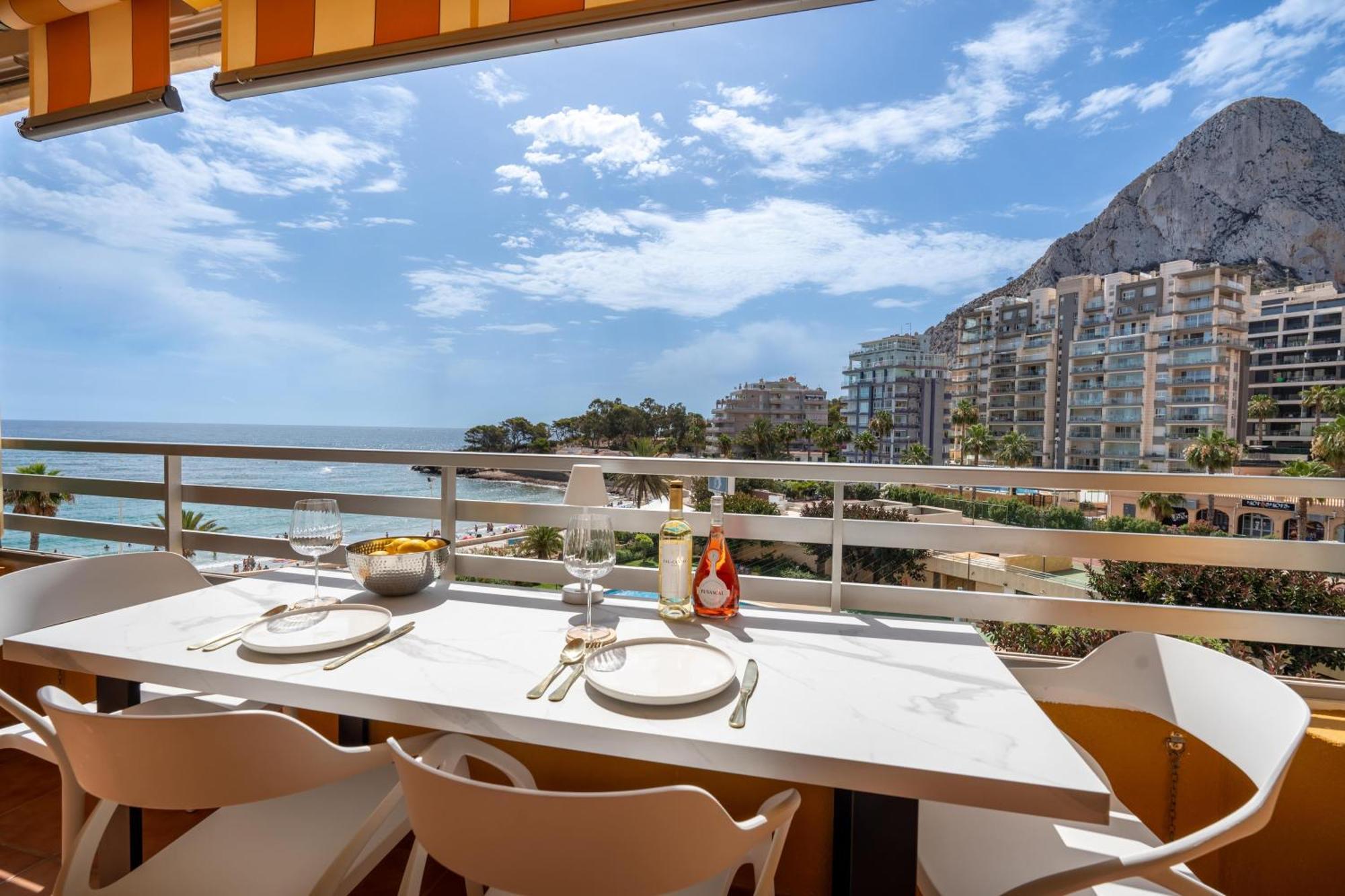 Voramar II On The Beach Calpe Exterior photo
